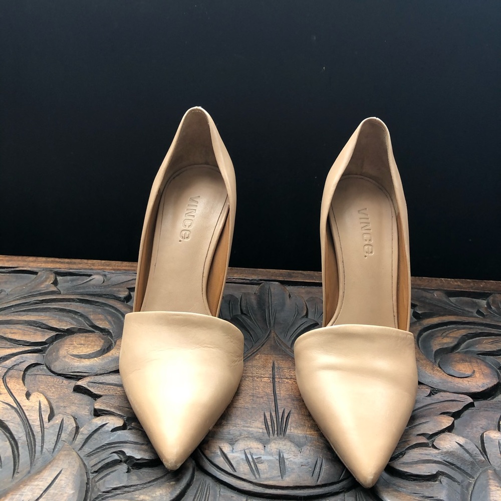 Vince Stilettos in Leather